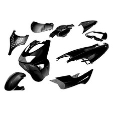 KIT CARENE NERO LUCIDO PER